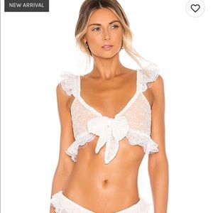 Beach Riot x V. Chapman Lace Violet Bikini